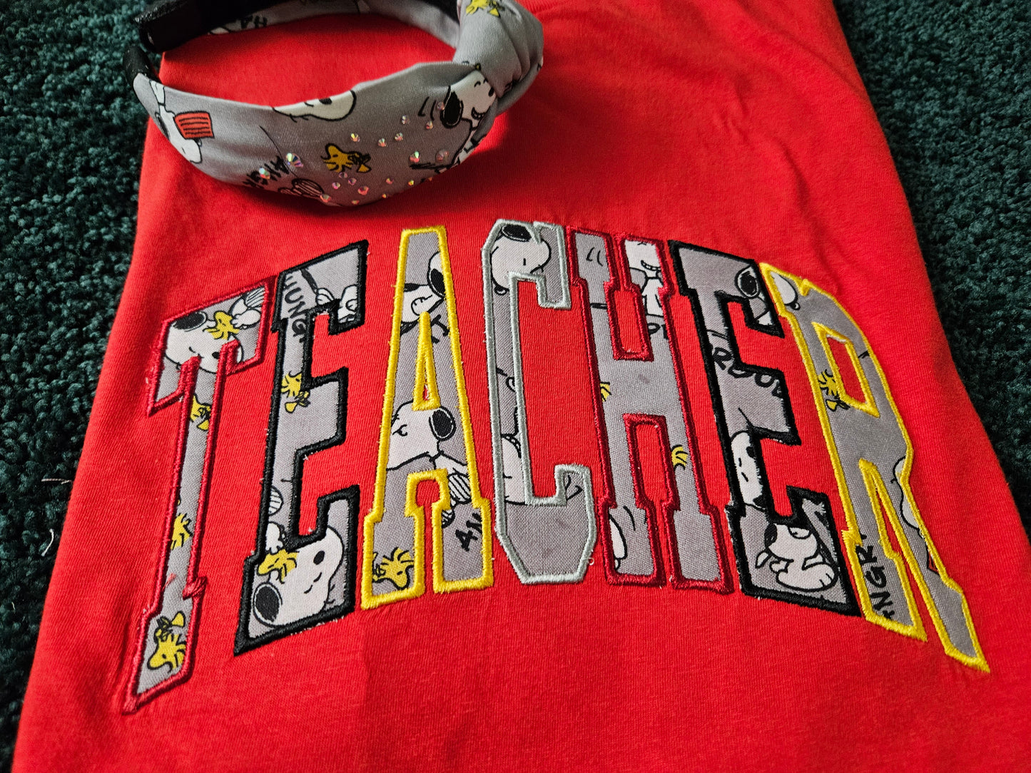 Teacher-School Snoopy-T-Shirt