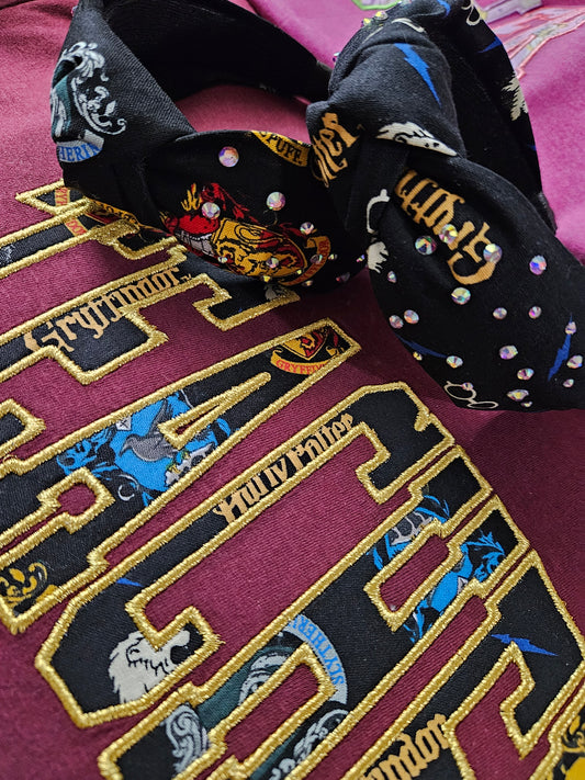 Teacher-Harry Potter-Gold-Applique