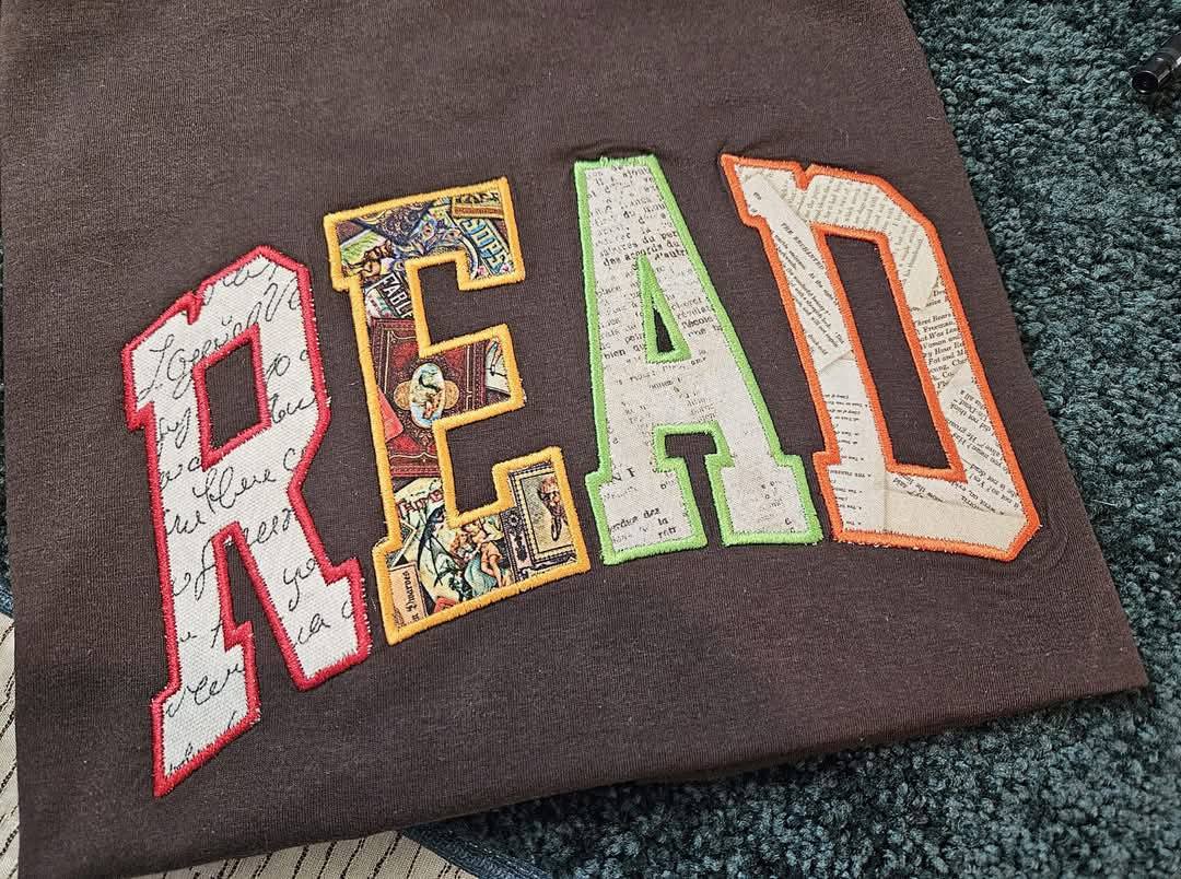 READ Embroidered