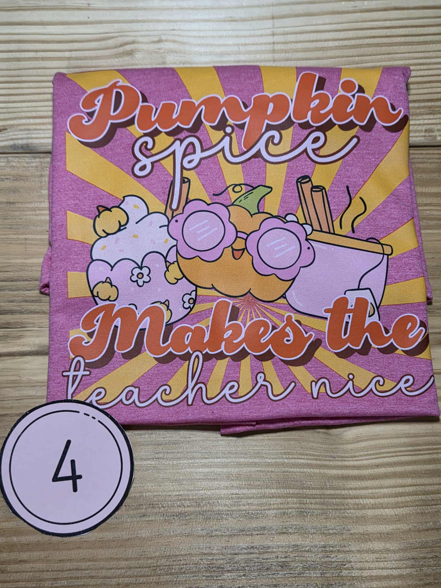 Pumpkin Spice Makes the Teacher Nice