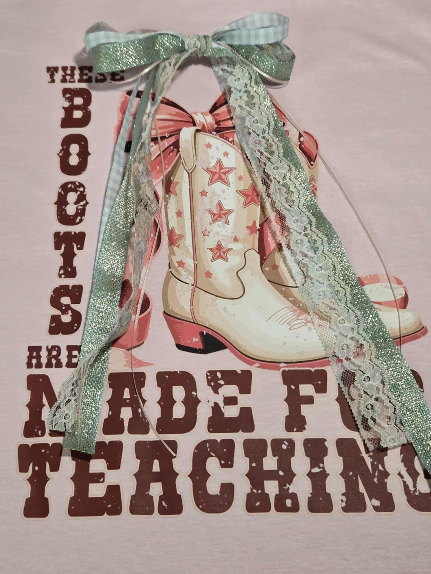 These boots are made for teaching