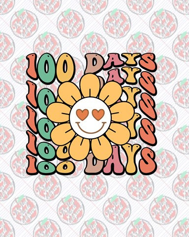 100 Days Flower Groovy