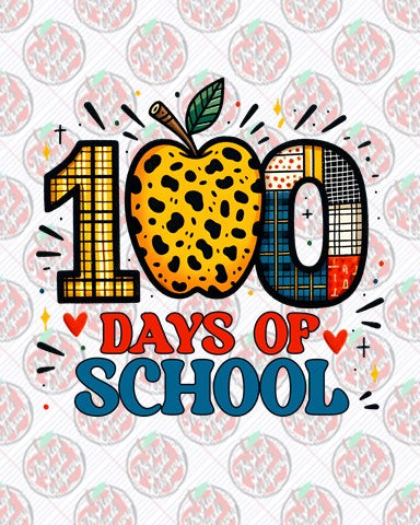 100 days of school shirt 