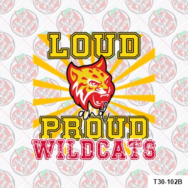LOUD & PROUD. WILDCATS STRONG.-Dovalina Elementary