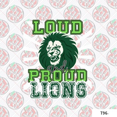 🦁 Loud and Proud — Lamar Lions Spirit Shirt