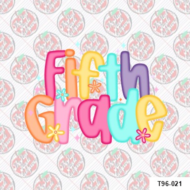 Fifth Grade Bright Colors