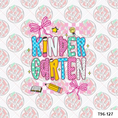 Kindergarten Coquette Checkered