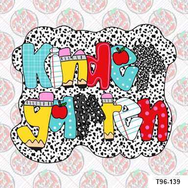 Kindergarten Grade Polka Dot