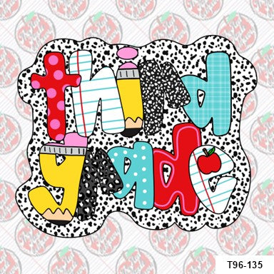 Third Grade Polka Dot