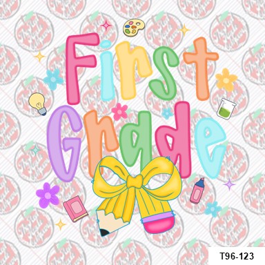 First Grade Pencil Bow