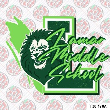 L is for Lions ā Lamar Middle Spirit Shirt
