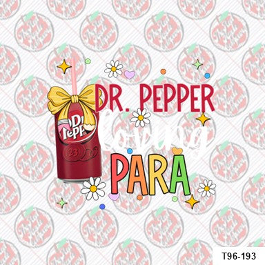 Dr. Pepper loving para