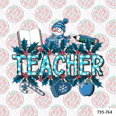 Teacher Snowman