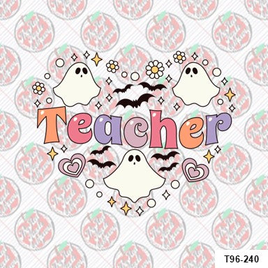 Teacher Halloween Ghost