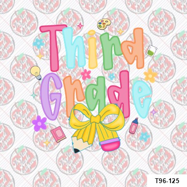 Third Grade Pencil Bow