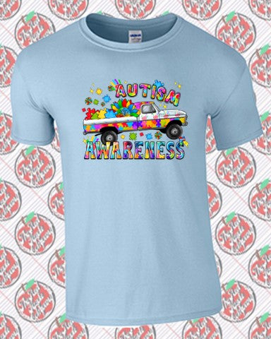 Autism Awareness Truck