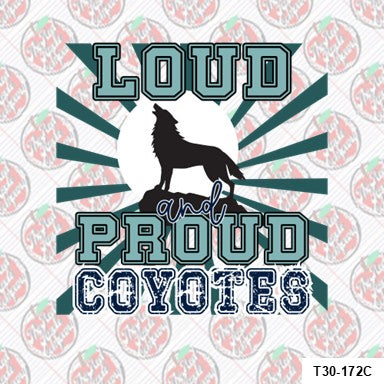 Loud and Proud Coyotes