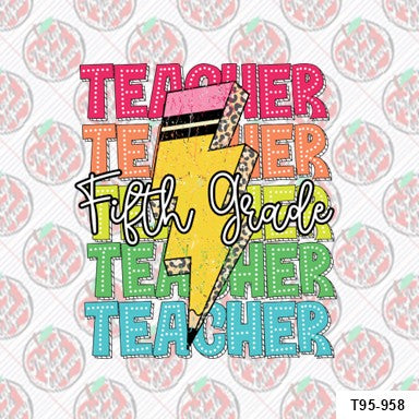Fifth Grade Retro