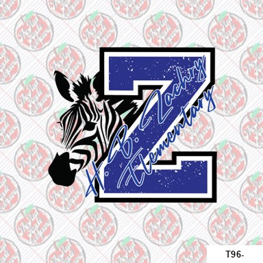 Z-is for Zebras- Zachary Elementary