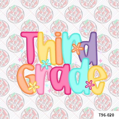 Third Grade Bright Colors
