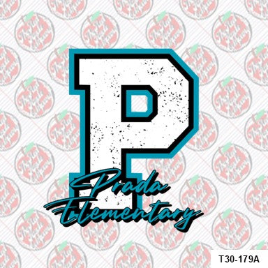 Distressed P -Prada Elementary