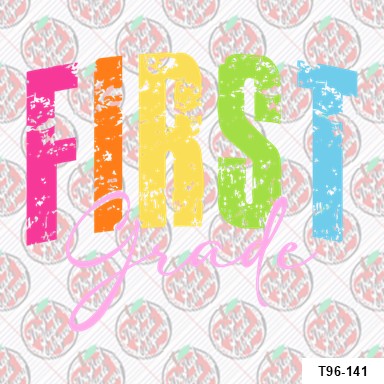 First Grade Colorful