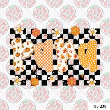 Fall Preppy Para Checkered
