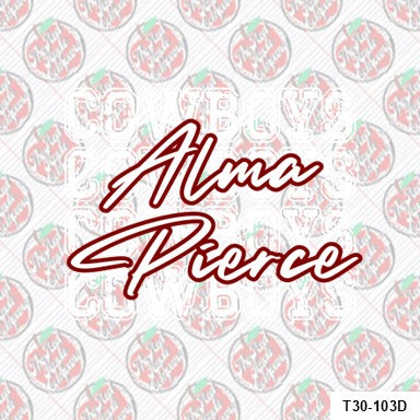 Say it 4 times — because once isn’t enough! – Alma Pierce