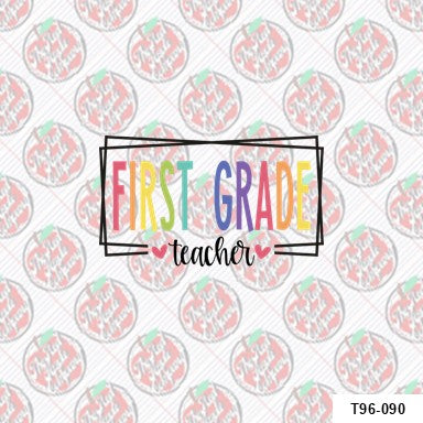 First Grade Colorful