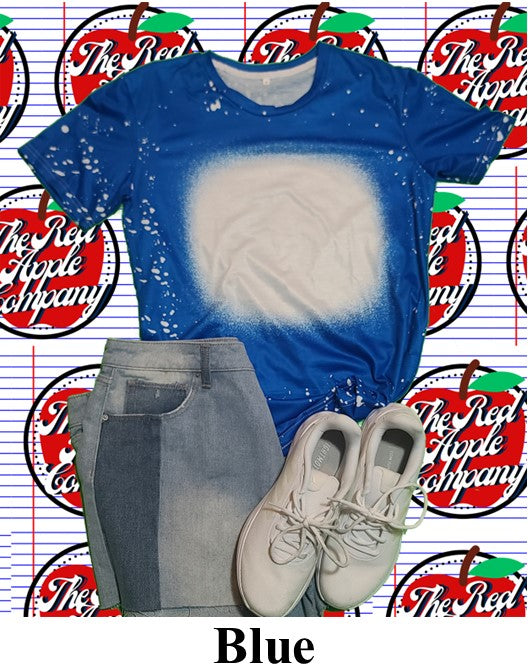 Faux Bleached Shirt, 100% Polyester Toddler/Youth Sizes