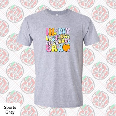 In my last day of school era