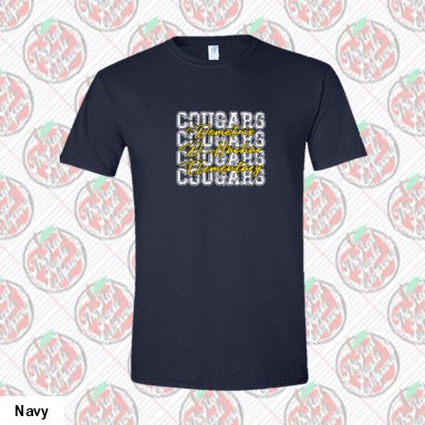 Cougar Stack Spirit Tee-DDHachar