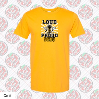 Loud and Proud Bees White