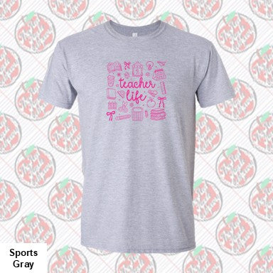 Teacher Life Pink