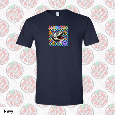 Alligators Mascot Retro