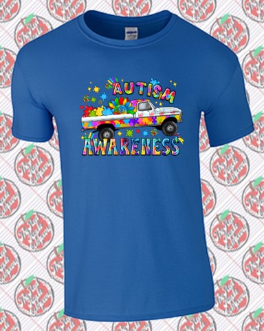 Autism Awareness Truck