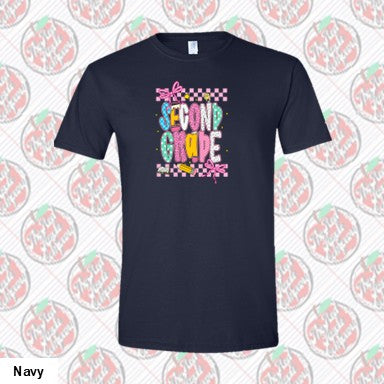 Second Grade Coquette Checkered