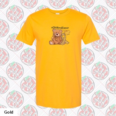 Teddy Bear Childhood Cancer Awareness 2