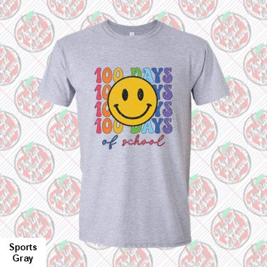 100 Days of School Smiley