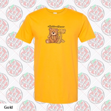 Teddy Bear Childhood Cancer Awareness