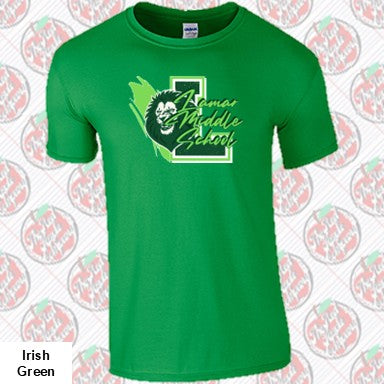 L is for Lions — Lamar Middle Spirit Shirt 2