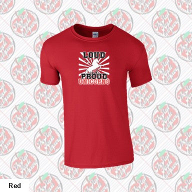 🦄 Loud. Proud. 100% Unicorn.-Milton Elementary❤️🖤