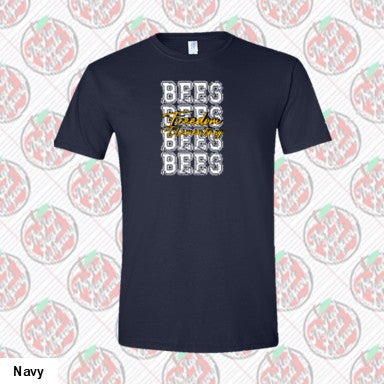 Bees 4X-White