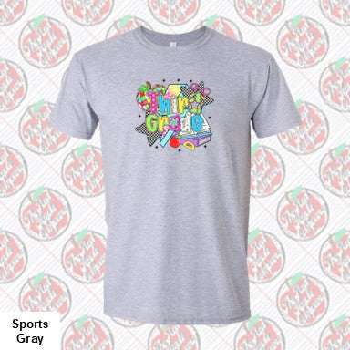 Third Grade Retro Checkered