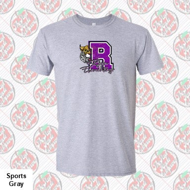 Ryan Elementary Purple “R” Shirt