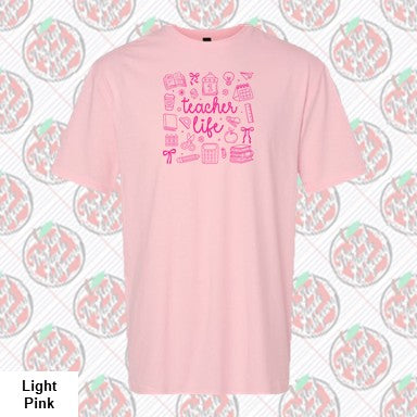 Teacher Life Pink