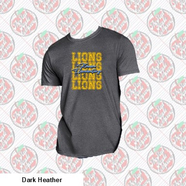 Lions Lions Lions Gold-Kazen Elementary