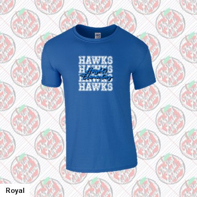 Stacked Hawk Pride-Heights Elementary