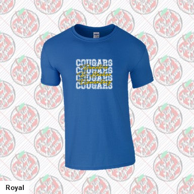 Cougar Stack Spirit Tee-DDHachar