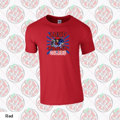 Loud and Proud Oilers Blue